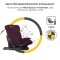 KINDERKRAFT Bilbarnstol Oneto3 i-Size 76-150cm + Isofix Cherry Pearl