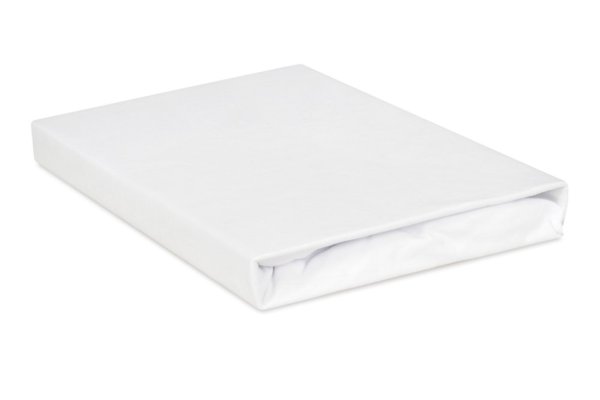 BABYMATEX Jersey Spannbettlaken wasserdicht 35x75 cm weiß