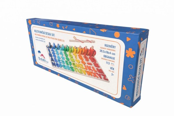 2Kids Toys Multifunkcijska tabla vstavljanka 5v1