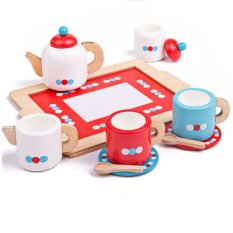 Bigjigs Toys Teegeschirr mit Punkten