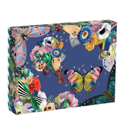 Puzzle sagomato Galison Christian Lacroix Farfalla e Bouquet in set