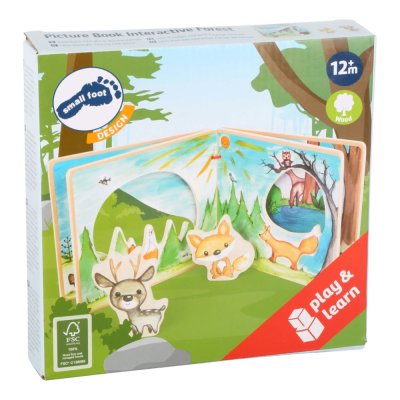 small foot Houten prentenboek interactief spel