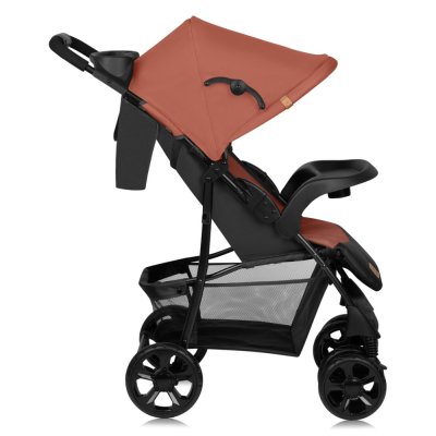LIONELO Carrinho de passeio Emma Plus Coral Pink