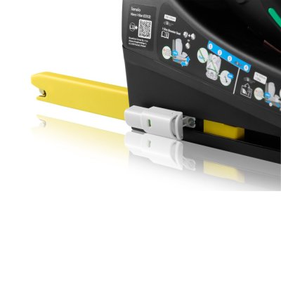 LIONELO Seggiolino Auto Navy i-Size (40-150 cm) Nero Rosso