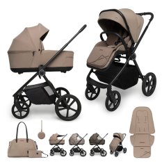 MUUVO Kombikinderwagen Muuvo One 2in1 Praline