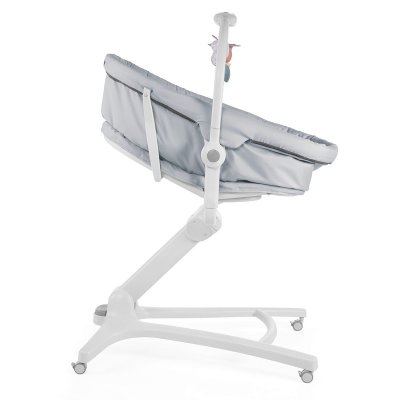 CHICCO Baby Kram 4 i 1 spjälsäng/säng/stol - Grå Re_Lux