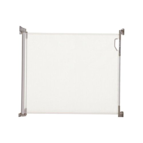 DREAMBABY Barrière de sécurité rétractable 0-140 cm blanc