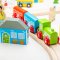 Bigjigs Rail Caminho de Ferro de Madeira Cidade e Aldeia 91 Peças