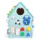 2Kids Toys Activity Board Häuschen blau