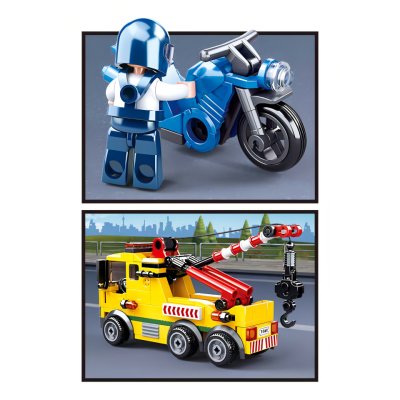 Sluban Town M38-B0877 Laweta z motocyklem