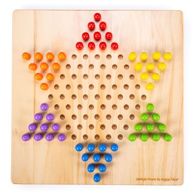 Bigjigs Toys Drvena Halma