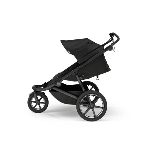 THULE Carrinho de passeio para irmãos Urban Glide Double Preto/Preto conjunto XXL