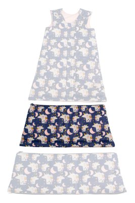Saco de dormir de verano Monkey Mum® 0 - 4 años - Segunda pieza adicional del conjunto - Unicornio Celestial