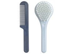 LUMA Children's comb and brush Iron Blue