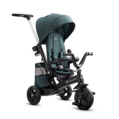 KINDERKRAFT SELECT Dreirad Easytwist Midnight Green, Premium