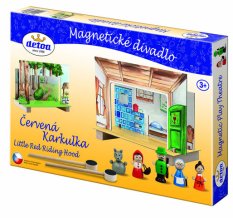 Detoa Otroško gledališče magnetno - Rdeča kapica
