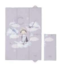 CEBA BABY Podložka prebaľovacia cestovná (60x40) Basic Wild Swans