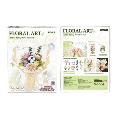 Puzzle 3D RoboTime Bouquet de printemps