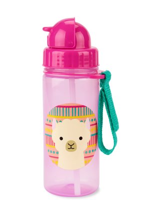 SKIP HOP Zoo Kubek ze słomką PP bez PCV i BPA Lama 12m+