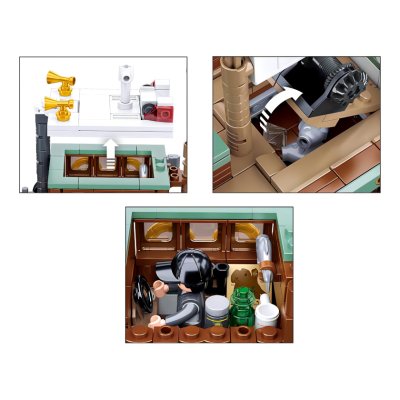 Sluban ModelBricks M38-B1119 Bateau de pêche Ellie