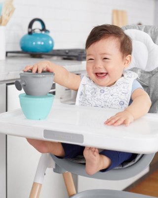Set Da Pranzo Per Bambini Con Tazza – Difrax LOVI Verde, Leggero E Sicuro, Senza BPA, Adatto A Microonde E Lavastoviglie