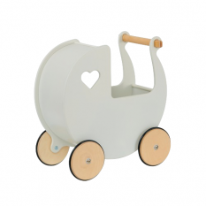 Moover Traditionele poppenwagen - Wit