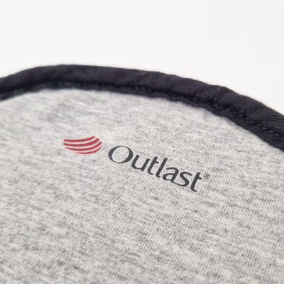 Almofada para cadeira auto Outlast® - cinza mesclado