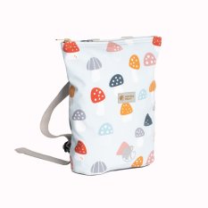 Plecak dla dziecka softshellowy Monkey Mum® - Jaskrawe muchomorki