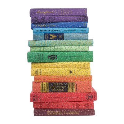 Galison Puzzle szett 2db Queen of the Stacks 650 darabos