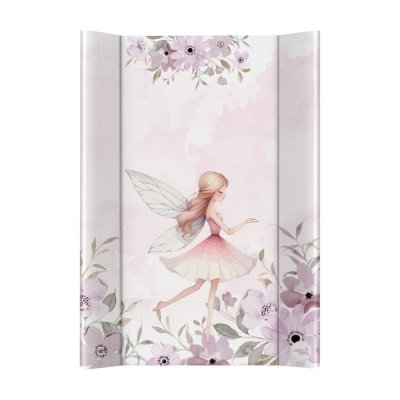 CEBA BABY Materassino Fasciatoio 2 lati con Tavola Rigida (50x70) Basic Meadow Fairy