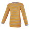 Pijama DR slip Outlast® - faixa cinza-laranja/mescla cinza