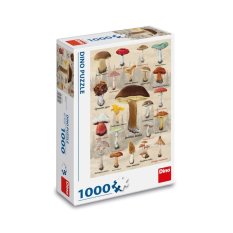 Dino Puzzle Collage de champignons 1000 pièces