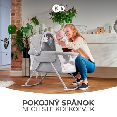 KINDERKRAFT Posteljica 3 v 1 Lovi Bež