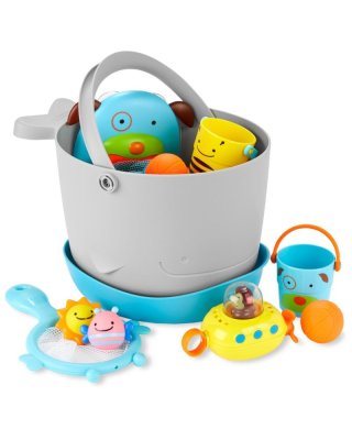SKIP HOP Juego de juguetes acuáticos 10pzs 9m+