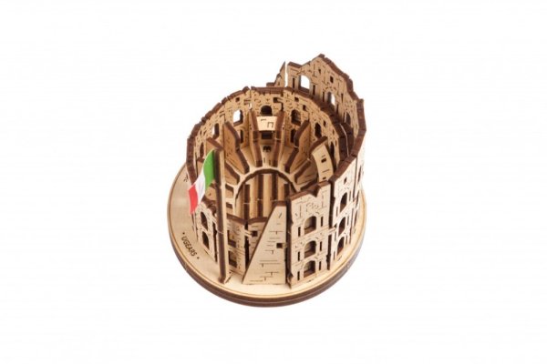 Ugears Puzzle 3D en bois et mécanique – Le Colisée de Rome