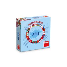 Dino Cestovní hra Poznej vlajky - Asie