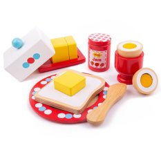 Bigjigs Toys Frühstücks-Set aus Holz