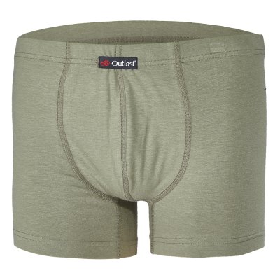 Boxer da uomo sottili con cuciture piatte Outlast® - kaki