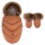 COTTONMOOSE Moose Yukon Amber babakocsi táska és kesztyű készlet
