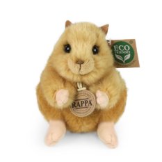 Rappa Plüschhamster Gold 16 cm ECO-FRIENDLY