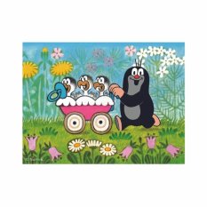 Dino Lesene kocke Krtek in prijatelji 12 kosov