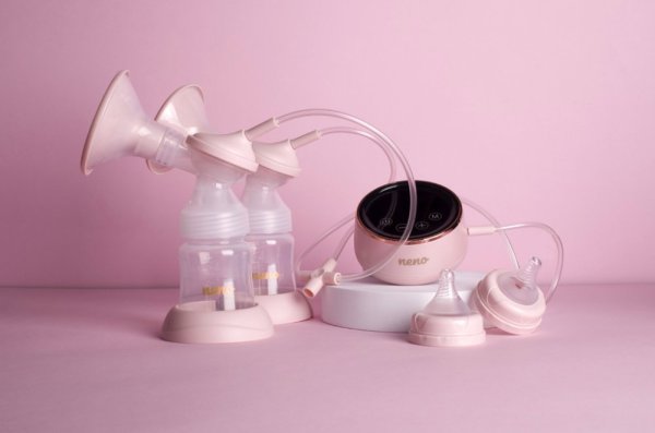 NENO Extractor de leche materna dúo eléctrico de dos fases Bella Twin
