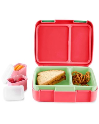 SKIP HOP Spark Style Bento Lancheira Morango 3 anos +