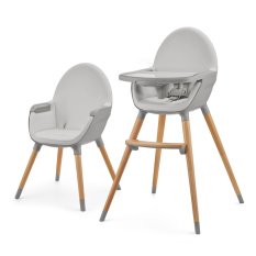 KINDERKRAFT Chaise de salle à manger FINI2 Gris