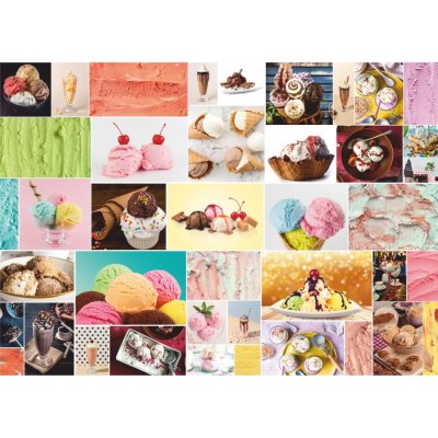 Brain Tree Puzzle Ice Cream World 1000 Pieces