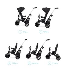 KINDERKRAFT SELECT Dreirad Easytwist Black, Premium