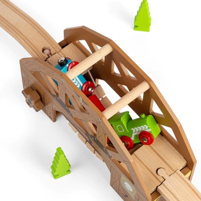 Bigjigs Rail Drewniany most zwodzony