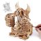 iDventure Drewniany Model 3D Tor Kulkowy Smok