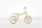 QPLAY Bicicleta de Equilíbrio Tech Cream, idade 2-4 anos, até 30 kg