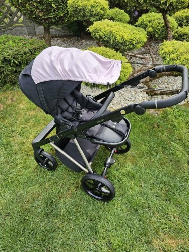 EKO Zonnescherm voor de kinderwagen Roze